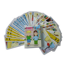 Kundenspezifische Druckpapierkarte für Kinder, die spielen
